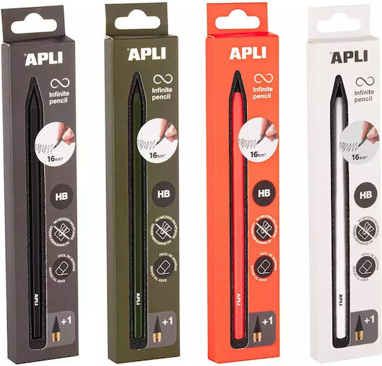 Apli Infinite Pencil 16km Πορτοκαλί