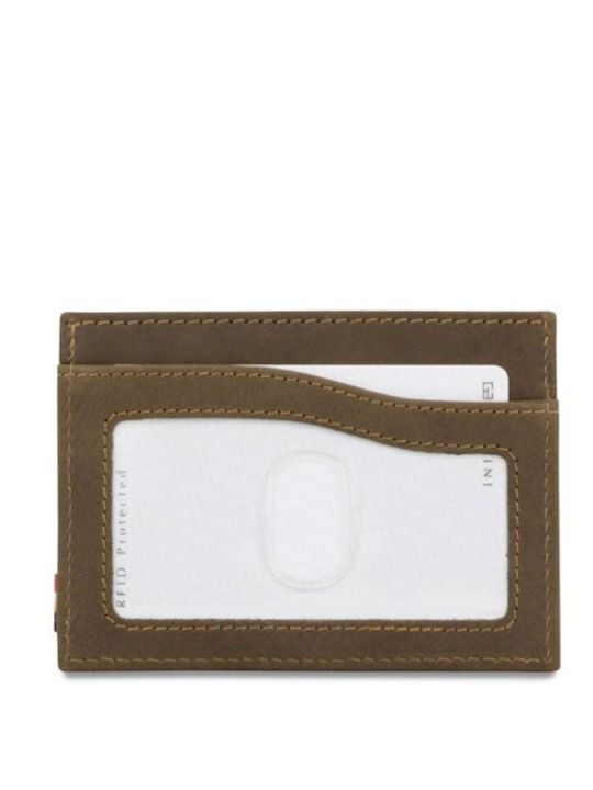 Leggera Leder Herren Geldbörse Klassisch mit RFID Braun