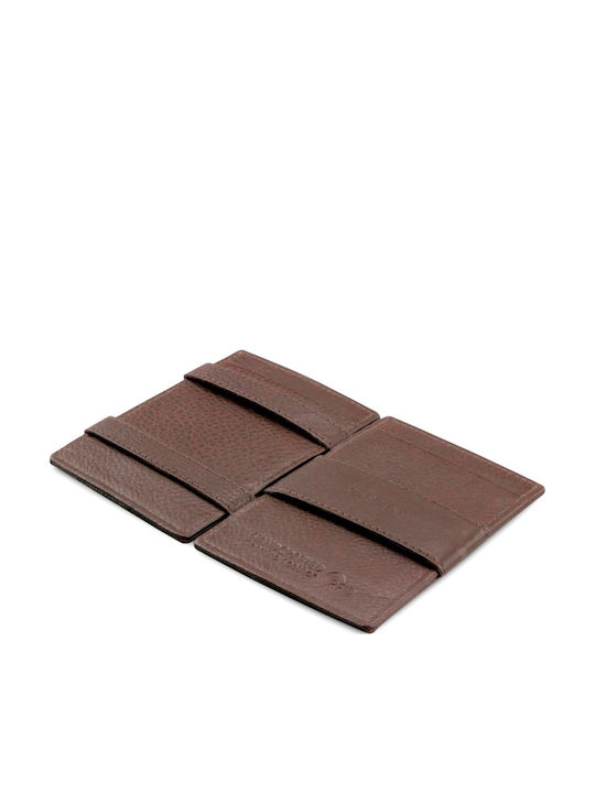 Cavare Wallet Leather Men's Wallet Classic with RFID Brown