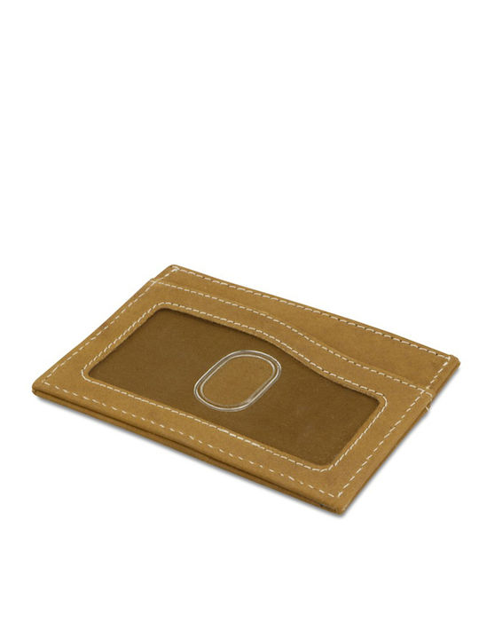Leggera Δερμάτινο Ανδρικό Πορτοφόλι με RFID Καφέ