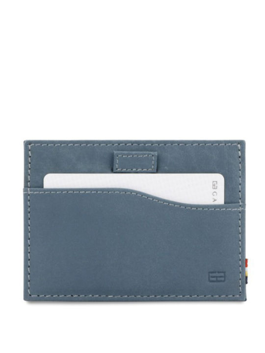Leggera Leather Men's Wallet Classic with RFID Blue