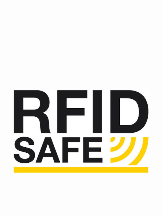 Кожен Мъжки Портфейл с RFID Кафяв