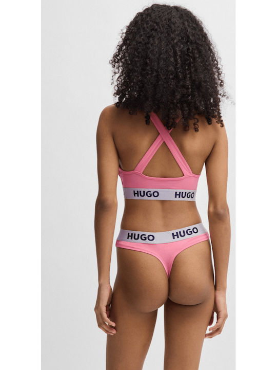 Women's Bra with Light Padding Pink