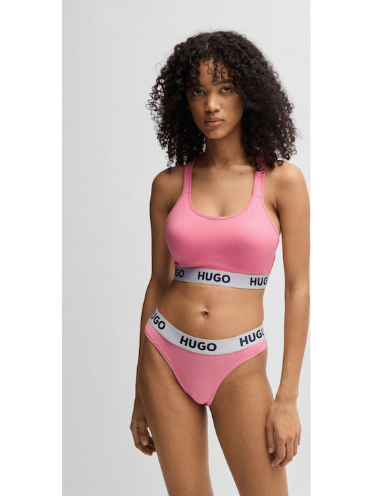 Women's Bra with Light Padding Pink