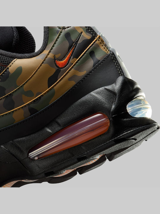 Air Max 95 Anatomical Sneakers Safety Orange Camo