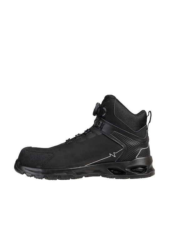 Stenso RULER MID Waterproof Work Boots Black O2 with HI SR Certification