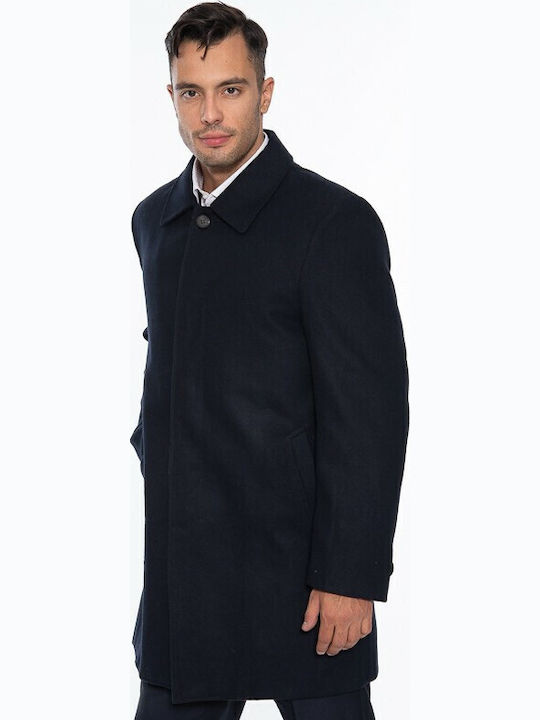 Herren Mantel Blue