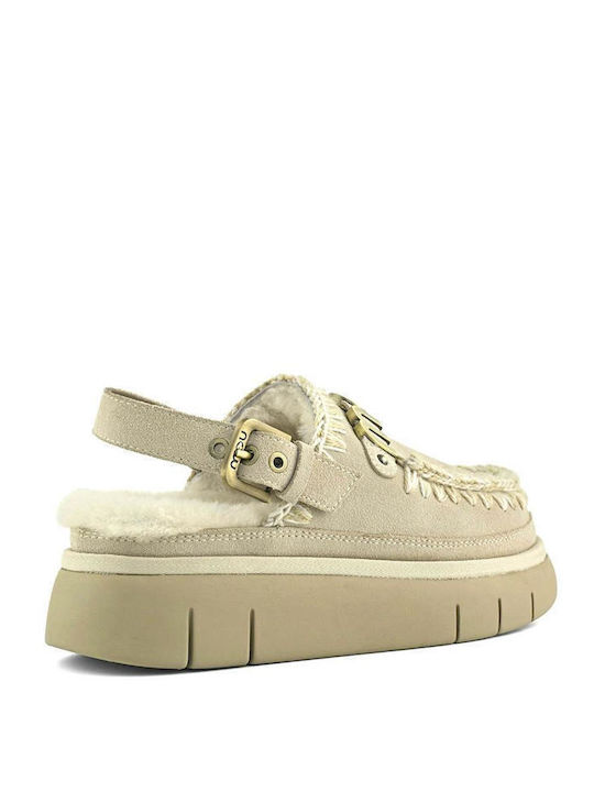 Mou Slippers White