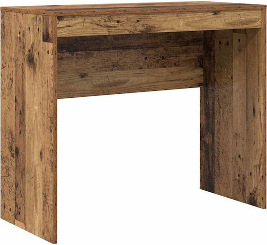 Desk Wooden Old Wood 90x40x76cm