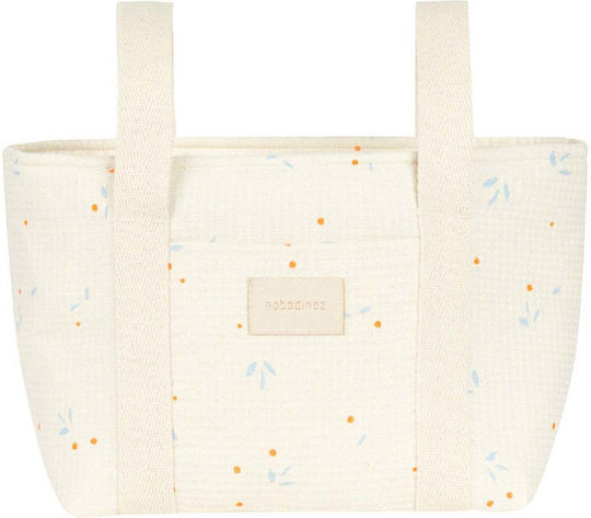 Nobodinoz Beige Stroller Bag Opera