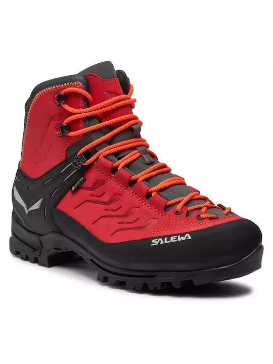 Salewa Rapace Ανδρικά Ορειβατικά Μποτάκια Αδιάβροχα με Μεμβράνη Gore-Tex Κόκκινα