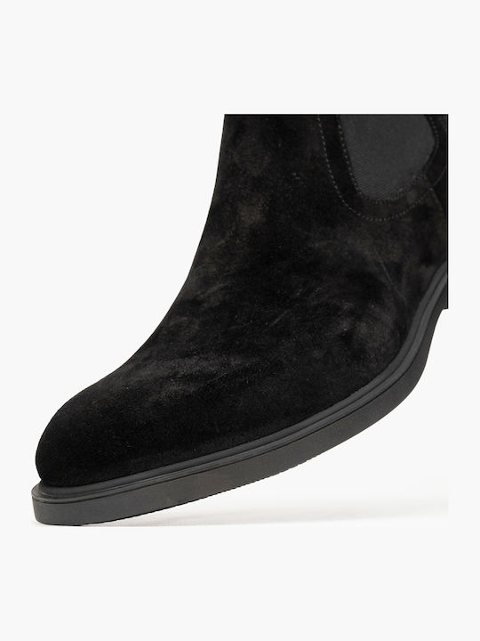 Piele Negru Ghete barbati