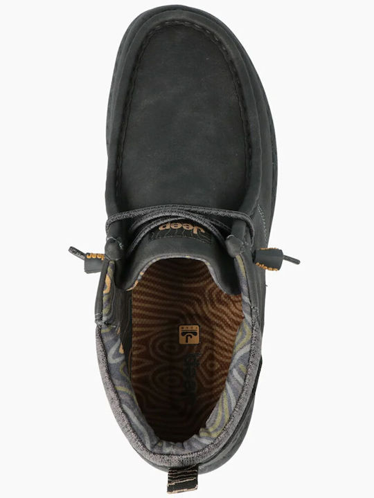 Gray Men's Boots Waterproof Anatomical