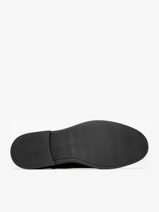 Piele Negru Ghete barbati