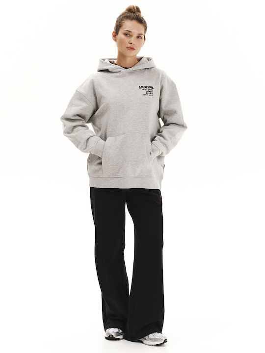 Women's Sweatshirt Hooded Gray