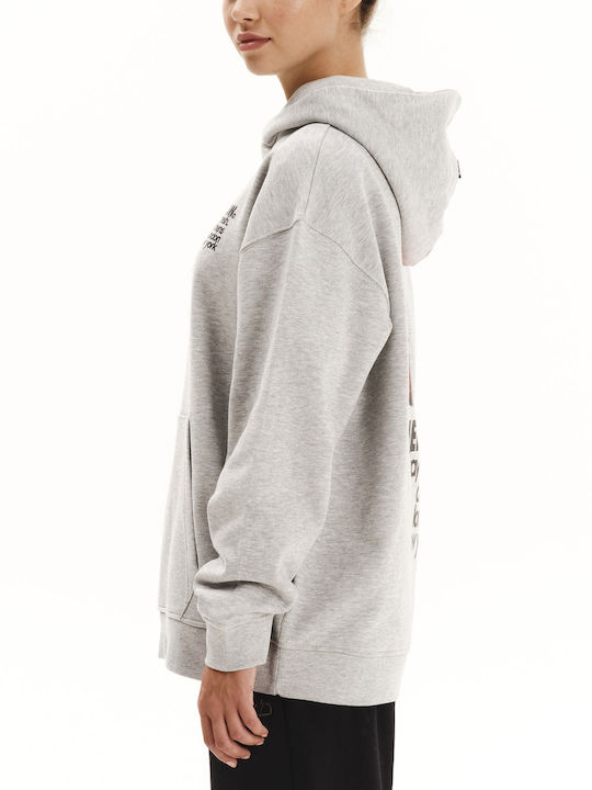 Women's Sweatshirt Hooded Gray