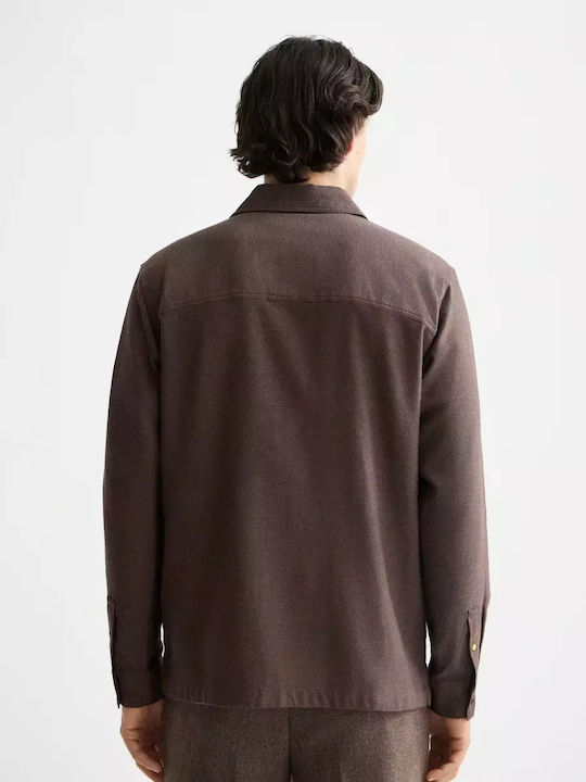 Long-sleeved Shirt Brown