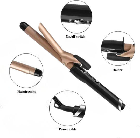 Uncle George Hair Curling Iron 25mm 45W 15.02.03-0003-BRONZE