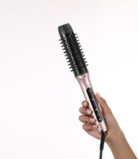 Babyliss Ceramic Electric Hair Brush with Air for Hair Straightening and Curls 96W
