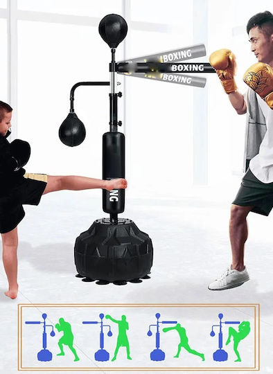 Δερμάτινος Σάκος Ταχύτητας με Ύψος 50cm Μπεζ