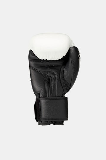 Sting Boxhandschuhe Leder für Kampf Schwarz