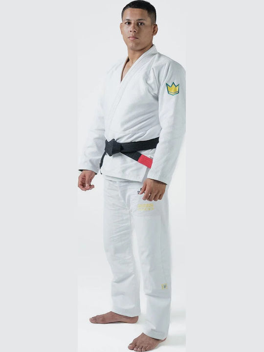 Kingz Ανδρική Στολή Brazilian Jiu Jitsu Λευκή