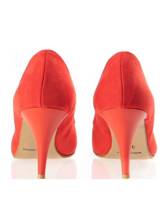 Orange High Heels