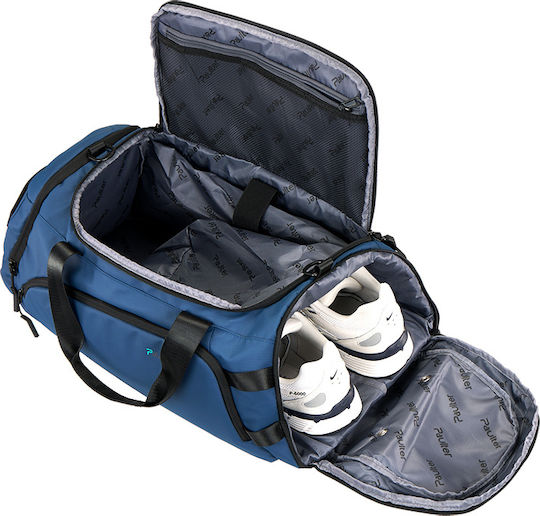 Paulter Sack Voyage Navy Blue Fabric L55xW25xH36cm