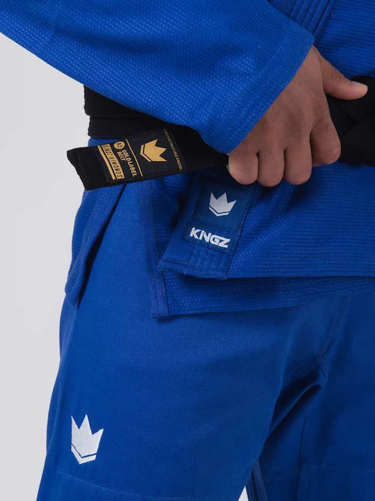 Kingz Ανδρικό Παντελόνι Brazilian Jiu Jitsu Μπλε