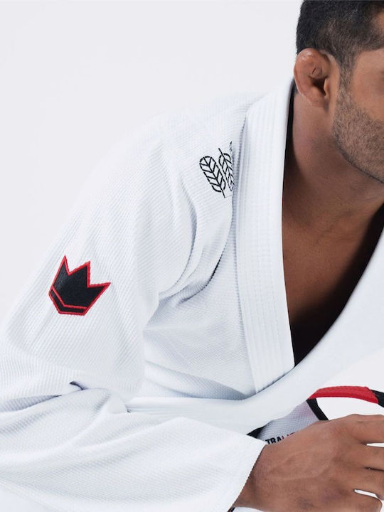 Kingz Ultralight 2.0 Bărbați Pantaloni Jiu Jitsu brazilian Alb