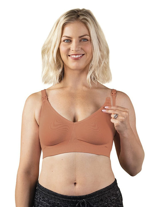 Bravado Body Silk Σουτιέν Εγκυμοσύνης & Θηλασμού με Clips Cinnamon