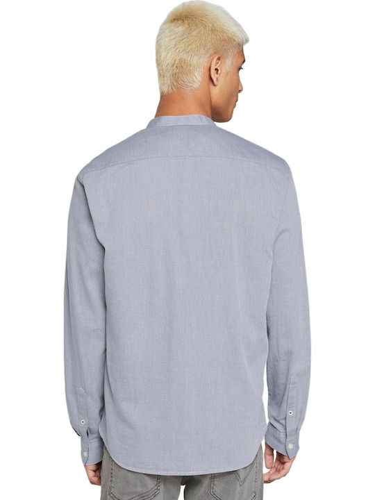 Long Sleeve Blue Shirt