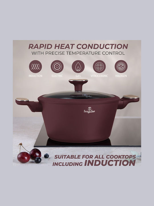 Berlinger Haus Leonardo Collection Aluminum Cookware Set With Non-Stick Coating 6 Pieces