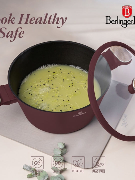 Berlinger Haus Leonardo Collection Aluminum Cookware Set With Non-Stick Coating 6 Pieces