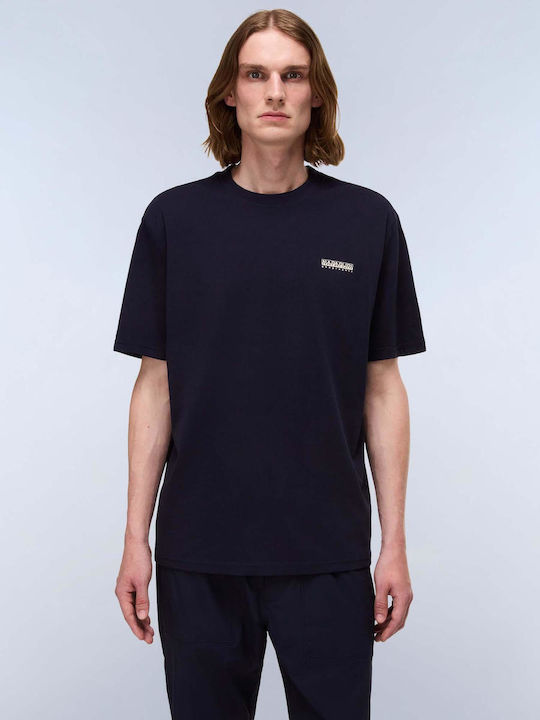 T-shirt Μπλε Σκούρο