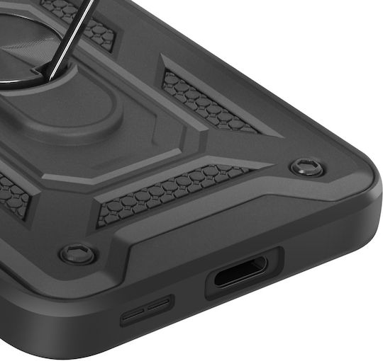 Avizar Oneplus Nord Ce5 Case Support Ring Sliding Camera Cover Black