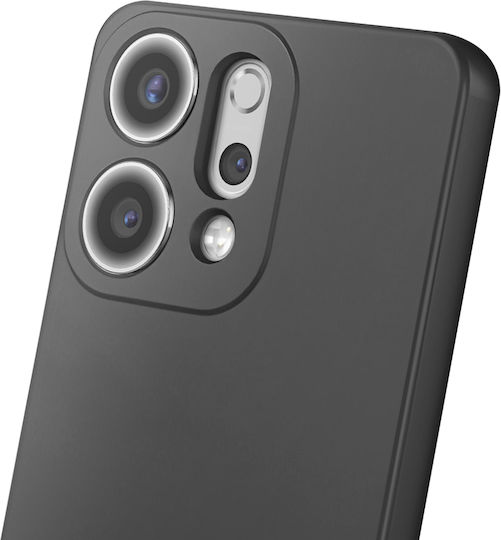 Avizar Weiche Silikonhülle Oppo Reno 14 Weichberührung Schwarz