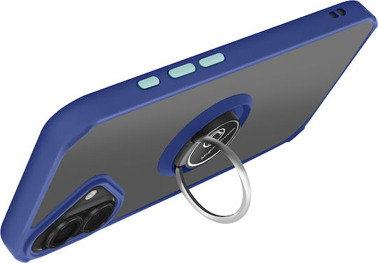 Avizar Case Iphone 17 Ring Stand Magnetic Attachment Blue