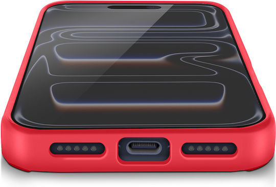 Калъф Avizar За Iphone 17 Pro С Пръстен Стойка Магнитно Закрепване Червен