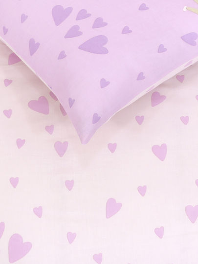 Kocoon Single Set with Elastic Band Lilac 100x200cm Kocoon Single Set with Elastic Band Lilac 100x200cm