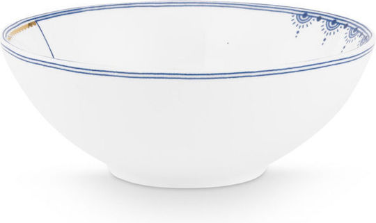 PiP Studio Serving Bowl Round made of Porcelain Blue
