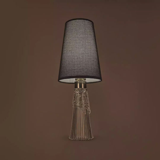 Glas Tischlampe für Fassung E27 LED