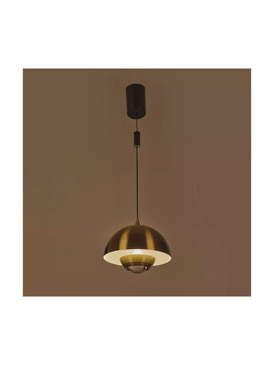 Hängelampe Gold