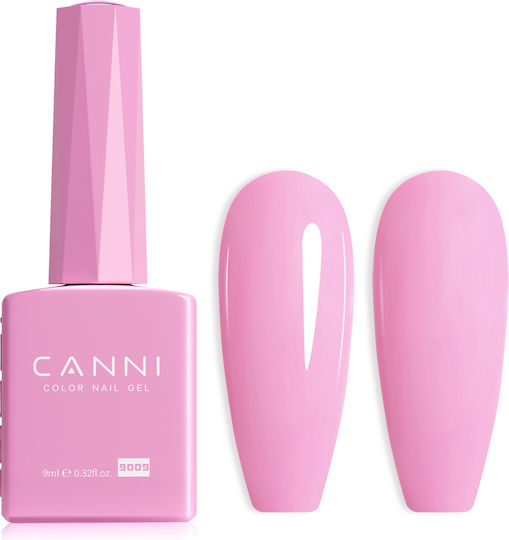 Canni Color Semi-Permanent Nail Polish Taffy Pink 9ml 1pcs