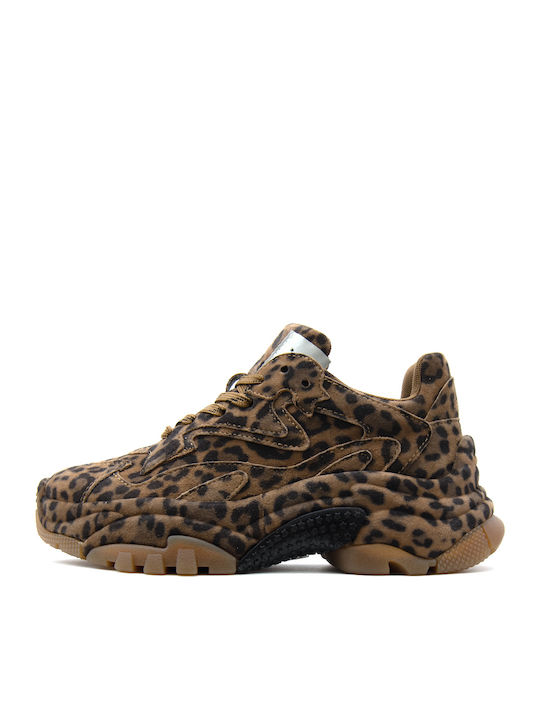 Addict Bis Sneakers Animal Print