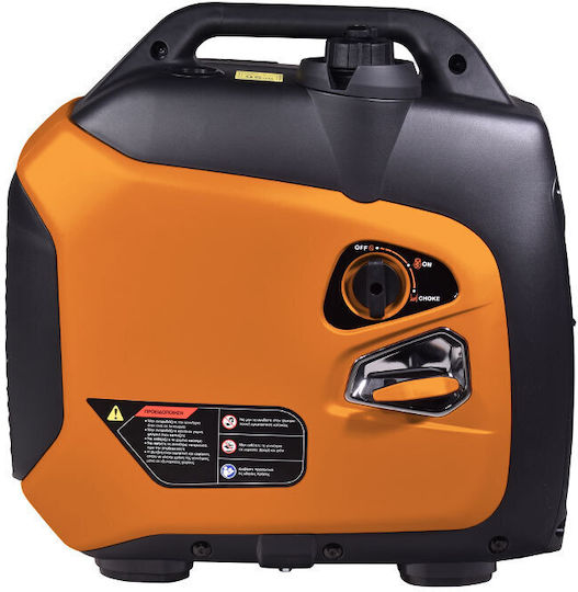 Kraft 3250iS Silent Suitcase Type Gasoline Four-Stroke Inverter Generator with Manual Starter and Power (max) 3.13kVA
