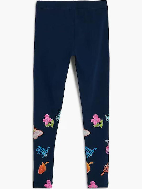 Kids Legging Long Navy Stickers