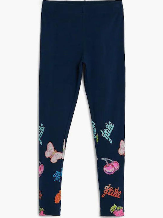 Kids Legging Long Navy Stickers