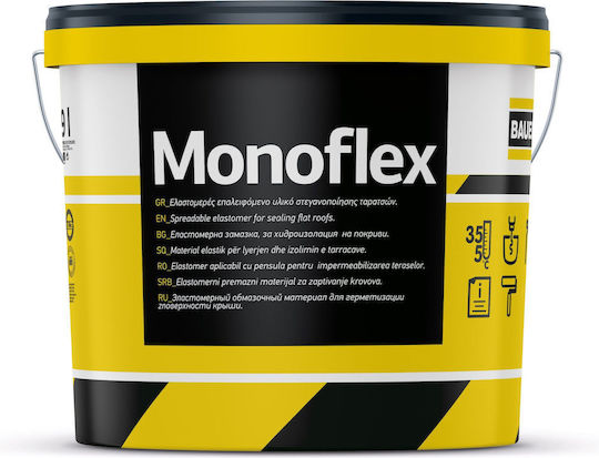 Bauer Monoflex Еластомерен Акрил Нанасяемо Уплътнително 5кг Бял