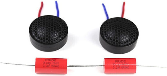 Pride Set Auto-Lautsprecher E-65C Autolautsprecher 6.5" mit 50W RMS (2 Weg)